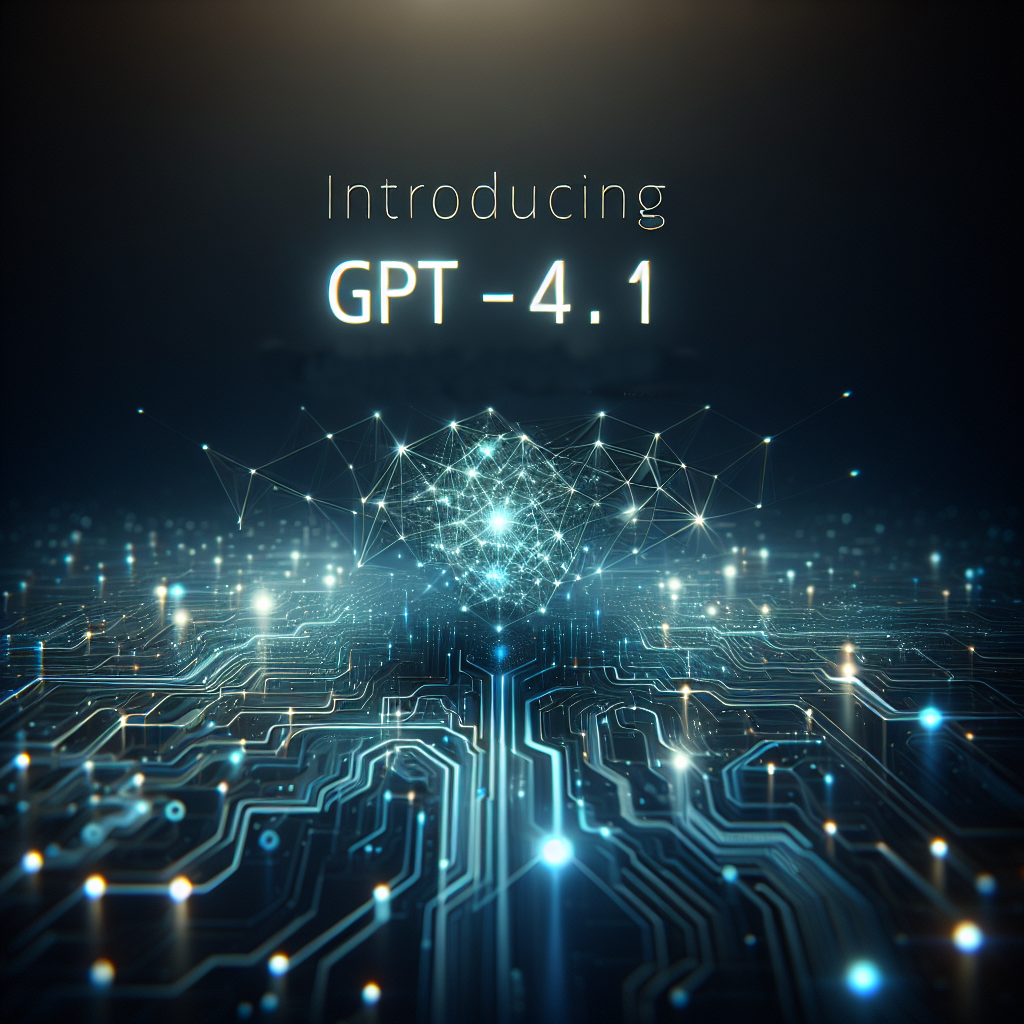 OpenAIが新世代AIモデル「GPT-4.1」シリーズを発表